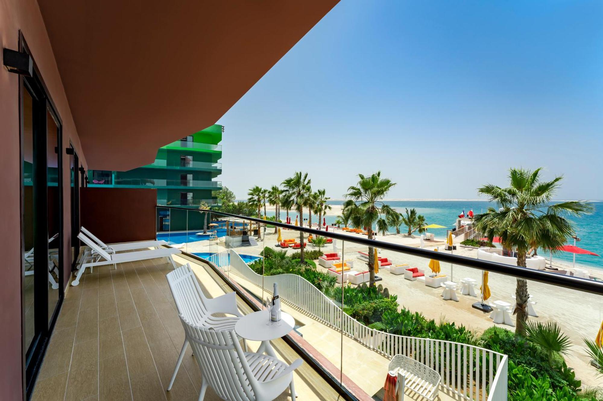 Voco Monaco Dubai By Ihg, Adults Only, World Islands Hotel Exterior photo Balcony of a hotel room